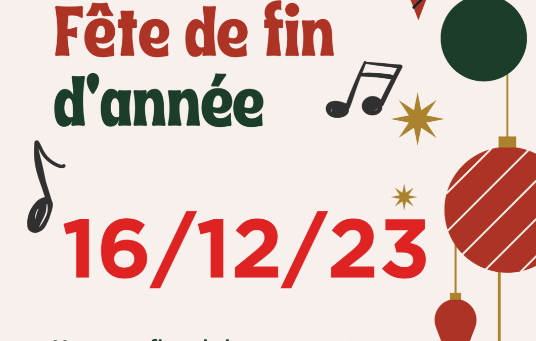 Fête de fin d’année